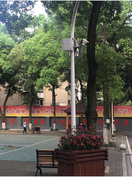 锐捷睿易助力“益阳市军队退休干部所室外无线覆”